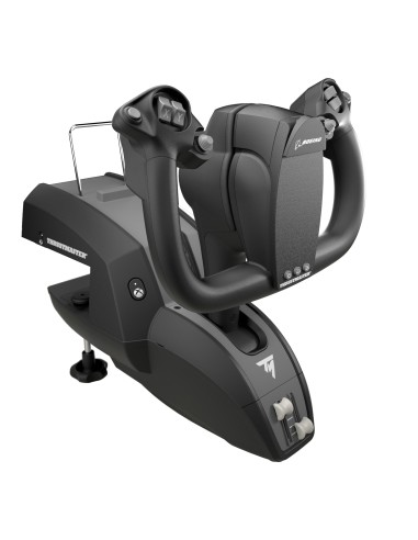 Thrustmaster TCA Yoke Pack Boeing Edition Negro, Gris USB Panel de mandos tipo máquina recreativa PC, Xbox, Xbox One, Xbox One