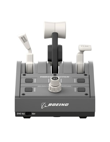 Thrustmaster TCA Yoke Pack Boeing Edition Negro, Gris USB Panel de mandos tipo máquina recreativa PC, Xbox, Xbox One, Xbox One