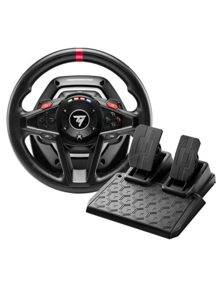 Thrustmaster T128 Negro USB Volante + Pedales Analógico PC, Xbox One, Xbox Series S, Xbox Series X
