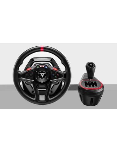 Thrustmaster T128 Shifter Pack Negro USB Volante + Pedales Analógico PC, Xbox