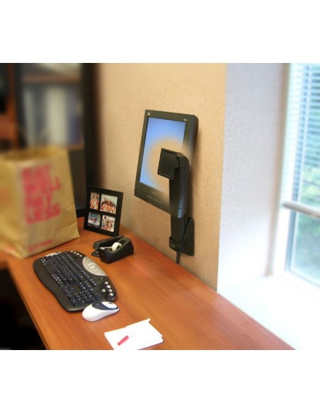 Ergotron Neo-Flex Wall Mount Lift 61 cm (24") Pared Negro