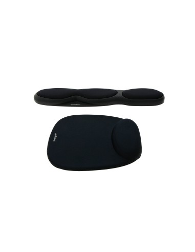 Kensington Reposamuñecas espuma ratón negro