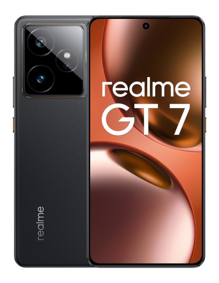 realme GT 7 17,2 cm (6.78") SIM doble Android 15 5G USB Tipo C 12 GB 256 GB 7000 mAh Negro