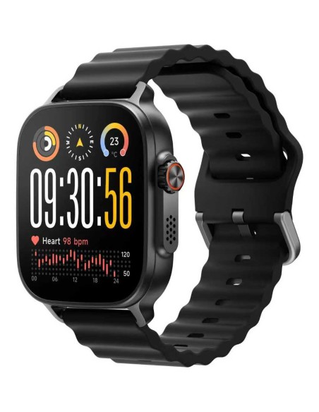 realme Watch 5 5 cm (1.97") AMOLED Digital 390 x 450 Pixeles Pantalla táctil Negro GPS (satélite)