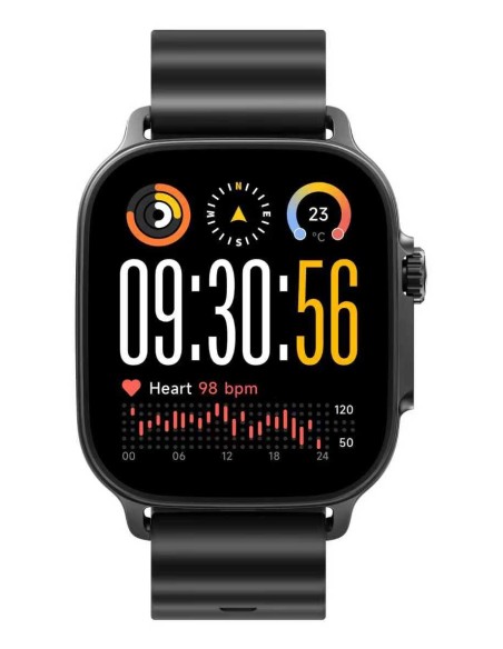 realme Watch 5 5 cm (1.97") AMOLED Digital 390 x 450 Pixeles Pantalla táctil Negro GPS (satélite)