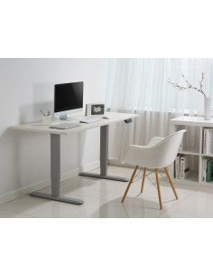 Equip ERGO Bipedestador Eléctrico, Doble Motor, Gris 2