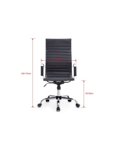 Equip 651001 silla de oficina y de ordenador Asiento acolchado Respaldo acolchado