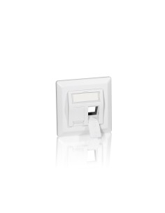Equip 761303 placa de pared y cubierta de interruptor Blanco