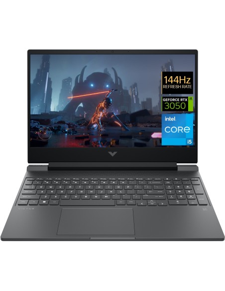 HP Victus Gaming Victus 15-fa0052ns Intel® Core™ i5 i5-12450H Portátil 39,6 cm (15.6") Full HD 16 GB DDR4-SDRAM 512 GB SSD