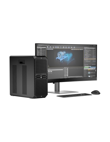 HP Z6 G5 A AMD Ryzen Threadripper PRO 7965WX 64 GB DDR5-SDRAM 1 TB SSD Windows 11 Pro Torre Puesto de trabajo AI Workstation