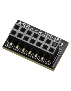 Asrock 90-MCA080-00UBNZ módulo de plataforma de confianza (TPM) SPI