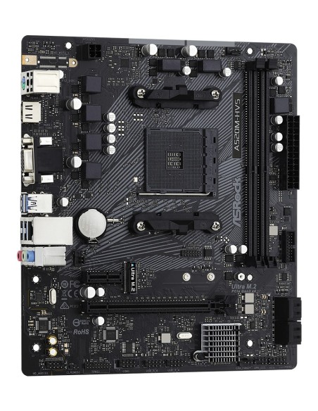 Asrock A520M-HVS AMD A520 Zócalo AM4 micro ATX