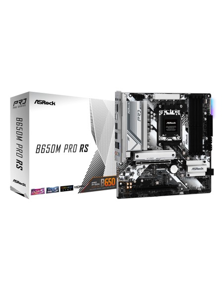 Asrock B650M Pro RS AMD B650 Zócalo AM5 micro ATX