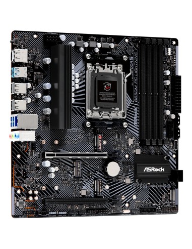 Asrock B650M PG Lightning AMD B650 Zócalo AM5 micro ATX