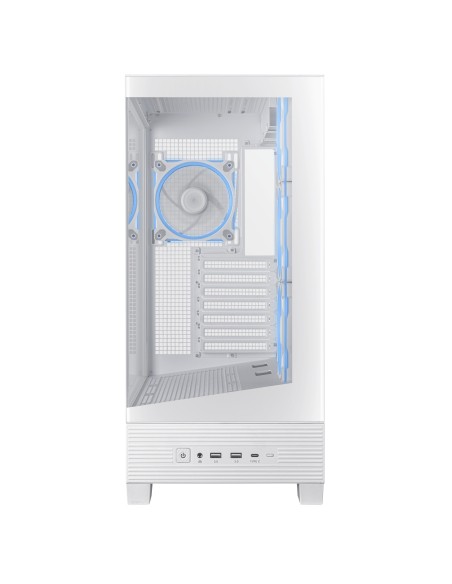 ASUS A31 Plus TG ARGB WHITE Midi Tower Blanco