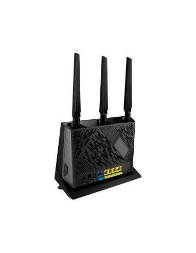 ASUS 4G-AC86U router inalámbrico Gigabit Ethernet Doble banda (2,4 GHz   5 GHz) Negro