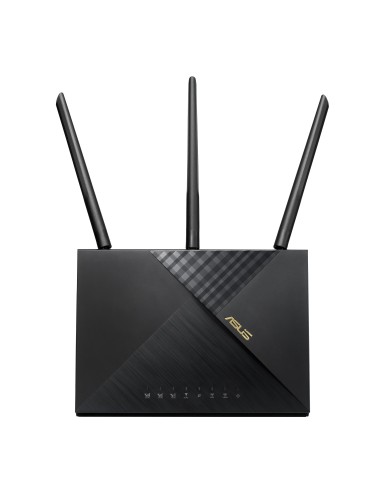 ASUS 4G-AX56 router inalámbrico Gigabit Ethernet Doble banda (2,4 GHz   5 GHz) Negro