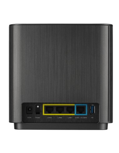 ASUS ZenWiFi AX (XT9) AX7800 1er Pack Schwarz Tribanda (2,4 GHz 5 GHz 5 GHz) Wi-Fi 6 (802.11ax) Negro 4 Interno