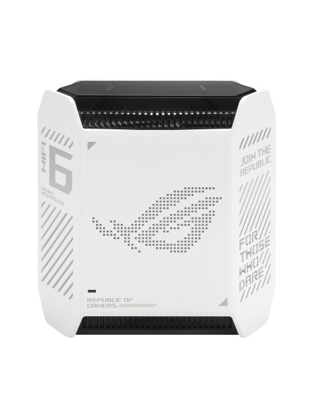 ASUS ROG Rapture GT6 Tribanda (2,4 GHz 5 GHz 5 GHz) Wi-Fi 6 (802.11ax) Blanco 4 Interno