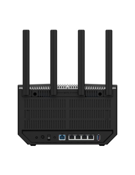 ASUS RT-BE92U router inalámbrico 10 Gigabit Ethernet Tribanda (2.4 GHz   5 GHz   6 GHz) Negro