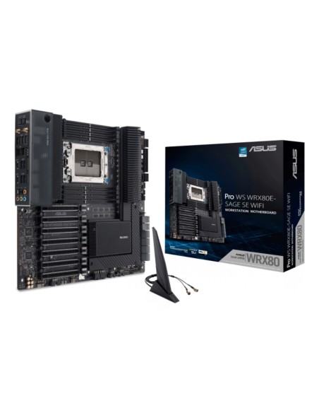 ASUS WRX80E-SAGE SE WIFI AMD WRX80 Socket SP3 ATX extendida