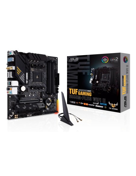 ASUS TUF GAMING B550M-PLUS WIFI II AMD B550 Zócalo AM4 micro ATX