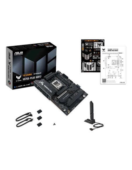 ASUS TUF GAMING X870E-PLUS WIFI7 AMD X870E Zócalo AM5 ATX