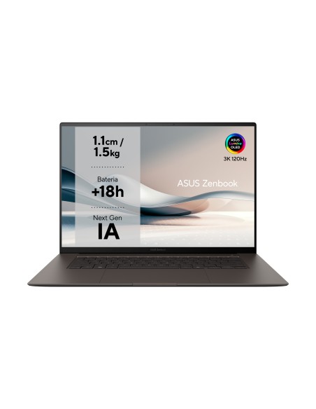 ASUS Zenbook S 16 OLED UM5606WA-RK053W Copilot+ PC - Ordenador Portátil 16" WQXGA+ 120Hz (AMD Ryzen AI 9 HX 370, 32GB RAM, 1TB
