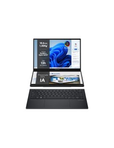 ASUS Zenbook Duo OLED UX8406CA-PZ166X - Ordenador Portátil 14" WQXGA+ 120Hz (Intel Core Ultra 9 285H, 32GB RAM, 1TB SSD, Arc 2