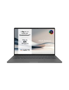 ASUS Zenbook A14 OLED UX3407RA-QD031W Copilot+ PC - Ordenador Portátil 14" WUXGA (Qualcomm Snapdragon X Elite (X1E-78-100), 2