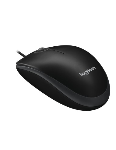 Logitech B100 ratón Oficina Ambidextro USB tipo A Óptico 800 DPI