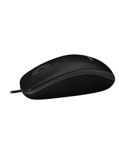 Logitech B100 ratón Oficina Ambidextro USB tipo A Óptico 800 DPI