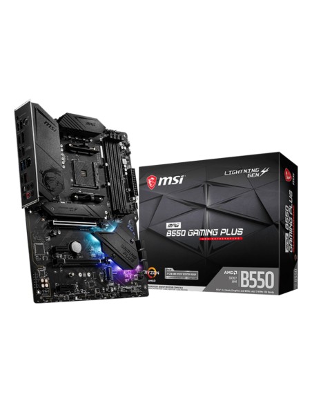 MSI MPG B550 Gaming Plus AMD B550 Zócalo AM4 ATX