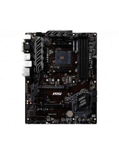 MSI B450-A-PRO AMD B450 Zócalo AM4 ATX