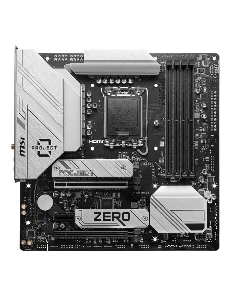 MSI B760M PROJECT ZERO placa base Intel B760 LGA 1700 micro ATX