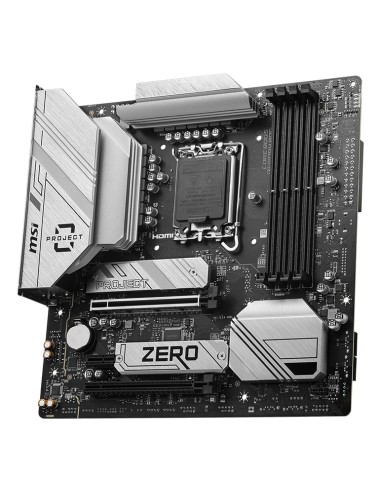 MSI B760M PROJECT ZERO placa base Intel B760 LGA 1700 micro ATX