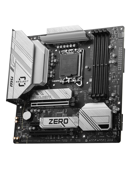 MSI B760M PROJECT ZERO placa base Intel B760 LGA 1700 micro ATX