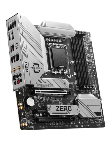 MSI B760M PROJECT ZERO placa base Intel B760 LGA 1700 micro ATX