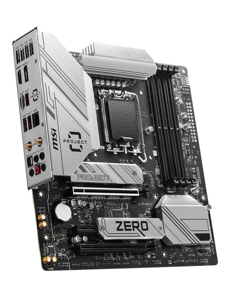 MSI B760M PROJECT ZERO placa base Intel B760 LGA 1700 micro ATX