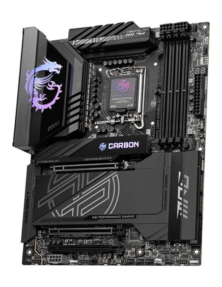 MSI MPG Z890 CARBON WIFI placa base Intel Z890 LGA 1851 (Socket V1) ATX