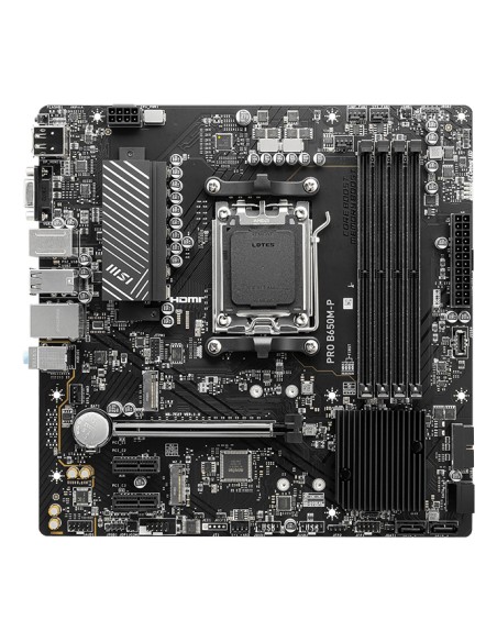MSI PRO B650M-P placa base AMD B650 Zócalo AM5 micro ATX