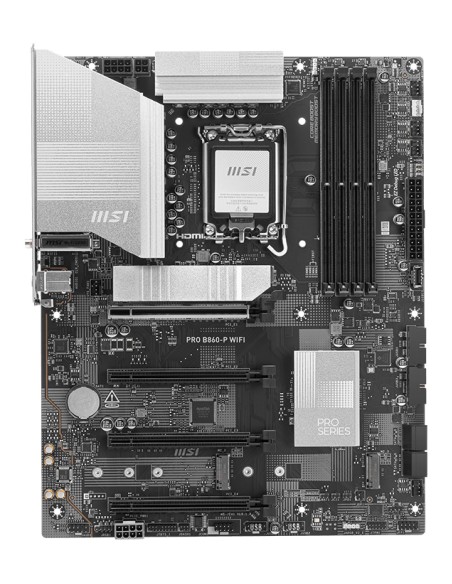 MSI PRO B860-P WIFI placa base Intel B860 LGA 1851 (Socket V1) ATX