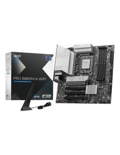 MSI PRO B860M-A WIFI placa base Intel B860 LGA 1851 (Socket V1) micro ATX