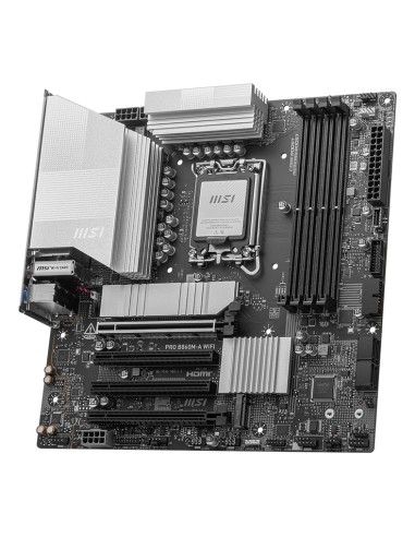 MSI PRO B860M-A WIFI placa base Intel B860 LGA 1851 (Socket V1) micro ATX