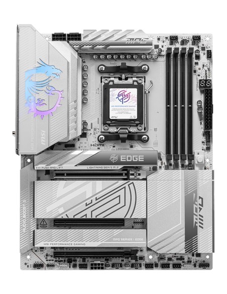 MSI MPG X870E EDGE TI WIFI placa base AMD X870E Zócalo AM5 ATX