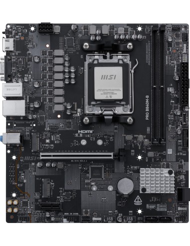 MSI PRO B840M-B placa base AMD B840 Zócalo AM5 micro ATX