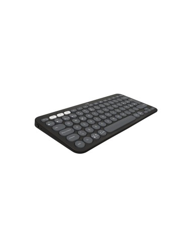 Logitech 920-012227 teclado Ratón incluido Universal RF Wireless + Bluetooth QWERTY Español Grafito