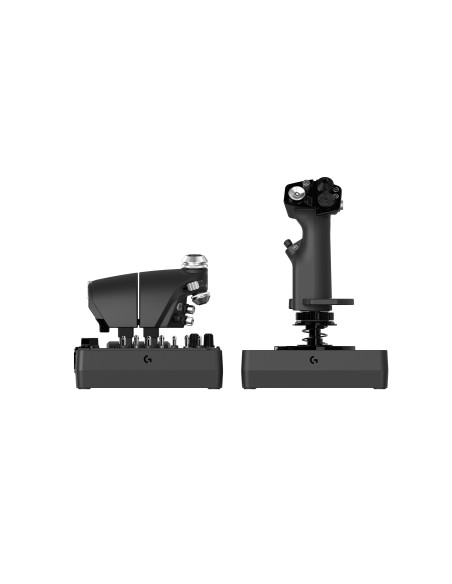 Logitech G 945-000059 mando y volante Negro USB 2.0 Simulador de Vuelo Analógico Digital PC