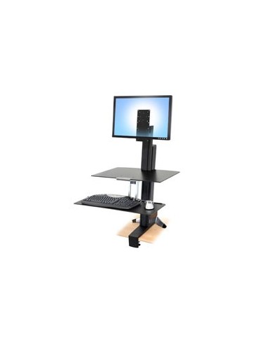 Ergotron 97-845 mueble y soporte para dispositivo multimedia Negro Carro para administración de tabletas