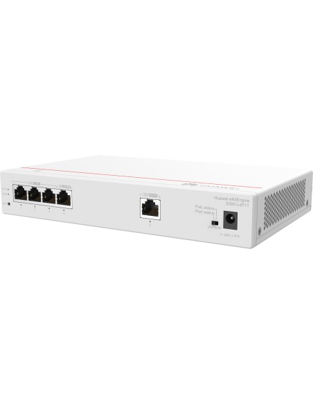 HUAWEI eKit S380 Series S380-L4P1T Gestionado Gigabit Ethernet (10 100 1000) Energía sobre Ethernet (PoE) 1U Gris